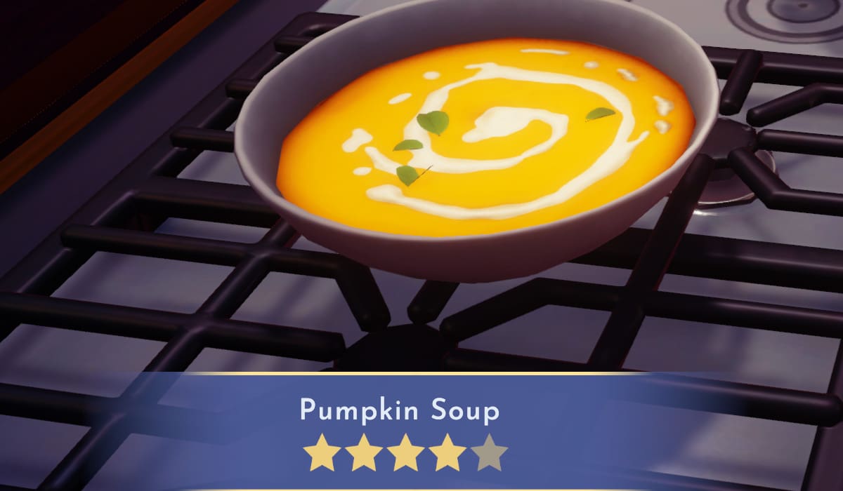 Disney Dreamlight Valley Pumpkin Soup