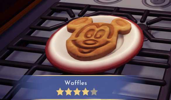 Disney Dreamlight Valley Waffles