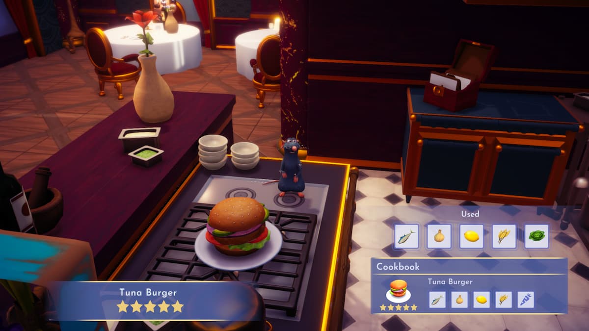 How to Make Tuna Burger in Disney Dreamlight Valley - Prima Games