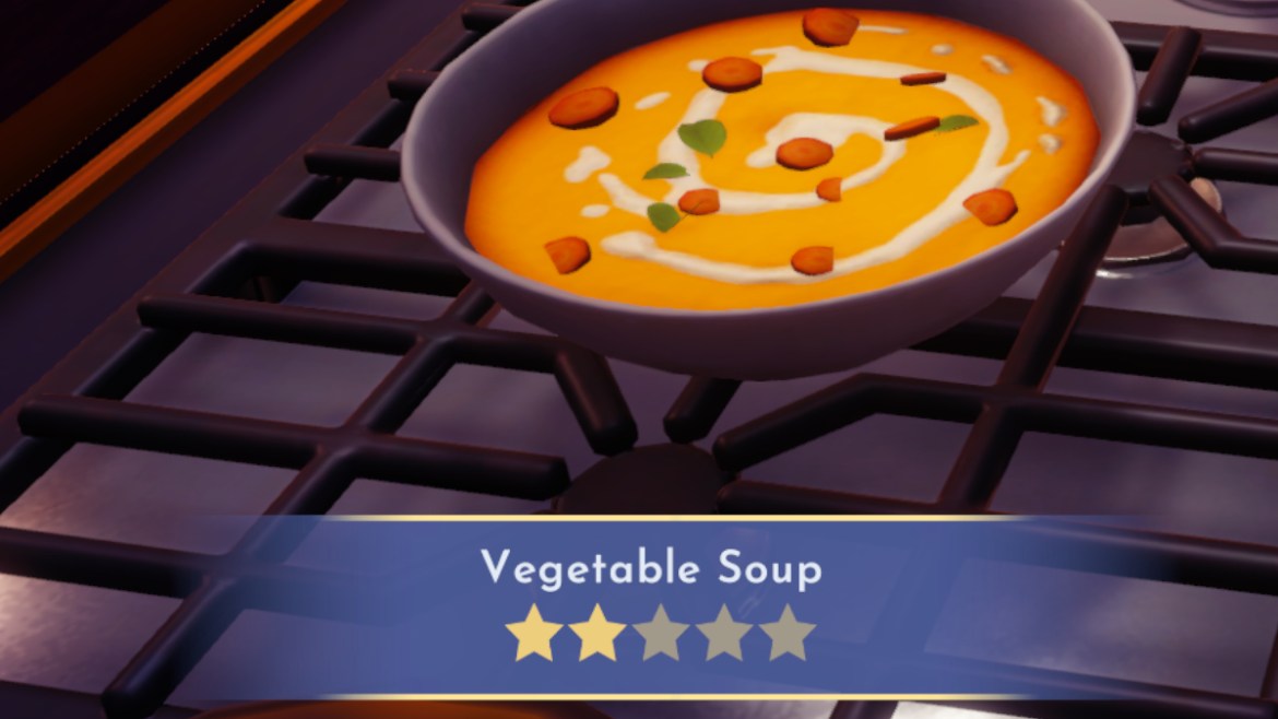 vegetable soup in disney dreamlight valley