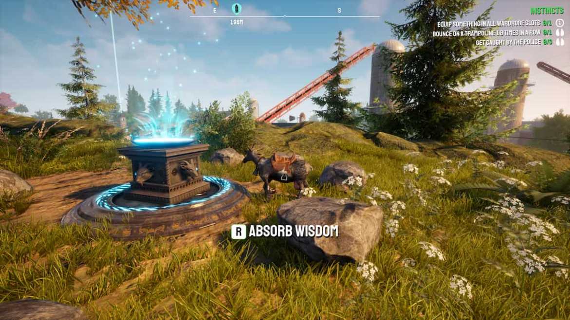Where to Find All Wisdom Shrines in Fairmeadows Ranch in Goat Simulator ...