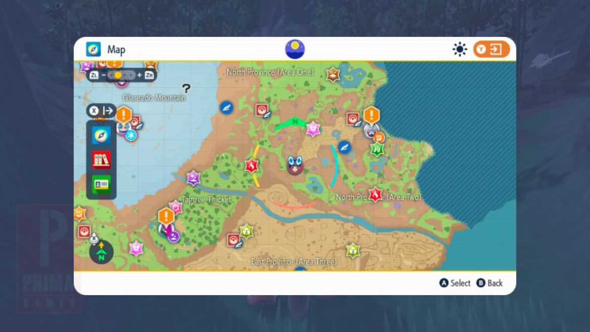 Leader Bisharp Map Location in Pokemon Scarlet and Violet