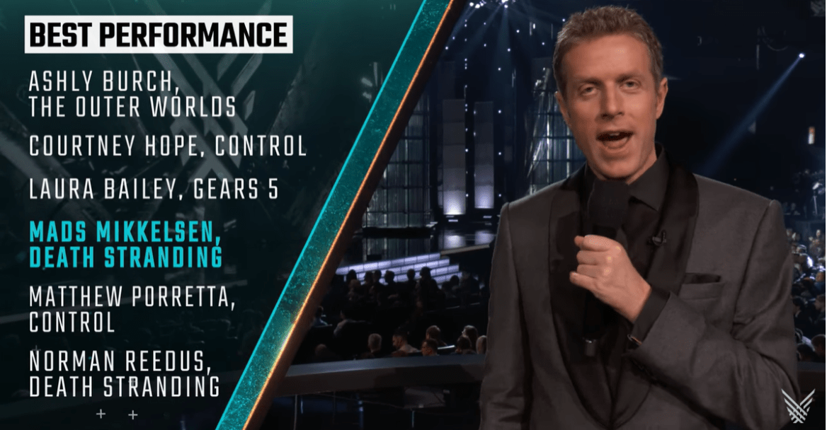 Every Best Performance Winner at The Game Awards - Listed - Prima Games