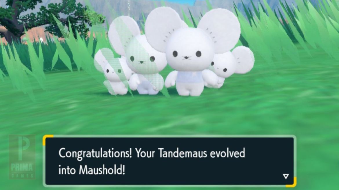 Maushold in Pokemon Scarlet and Violet