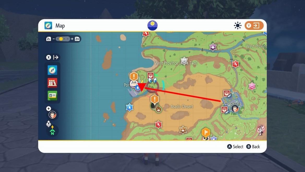 Pokemon Scarlet and Violet: Cascarrafa Gym Test Kofu's Wallet Guide