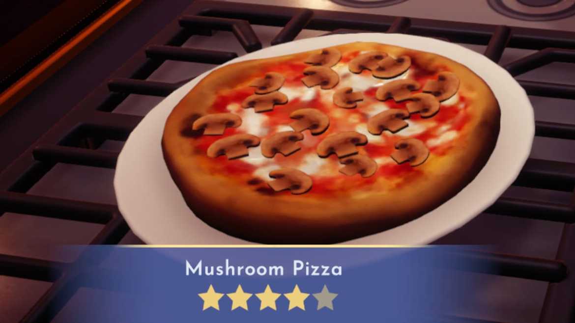 Disney Dreamlight Valley Mushroom Pizza