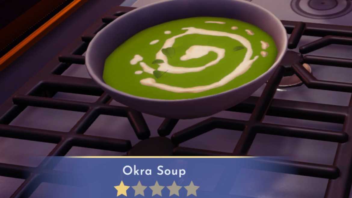 Disney Dreamlight Valley Okra Soup Recipe