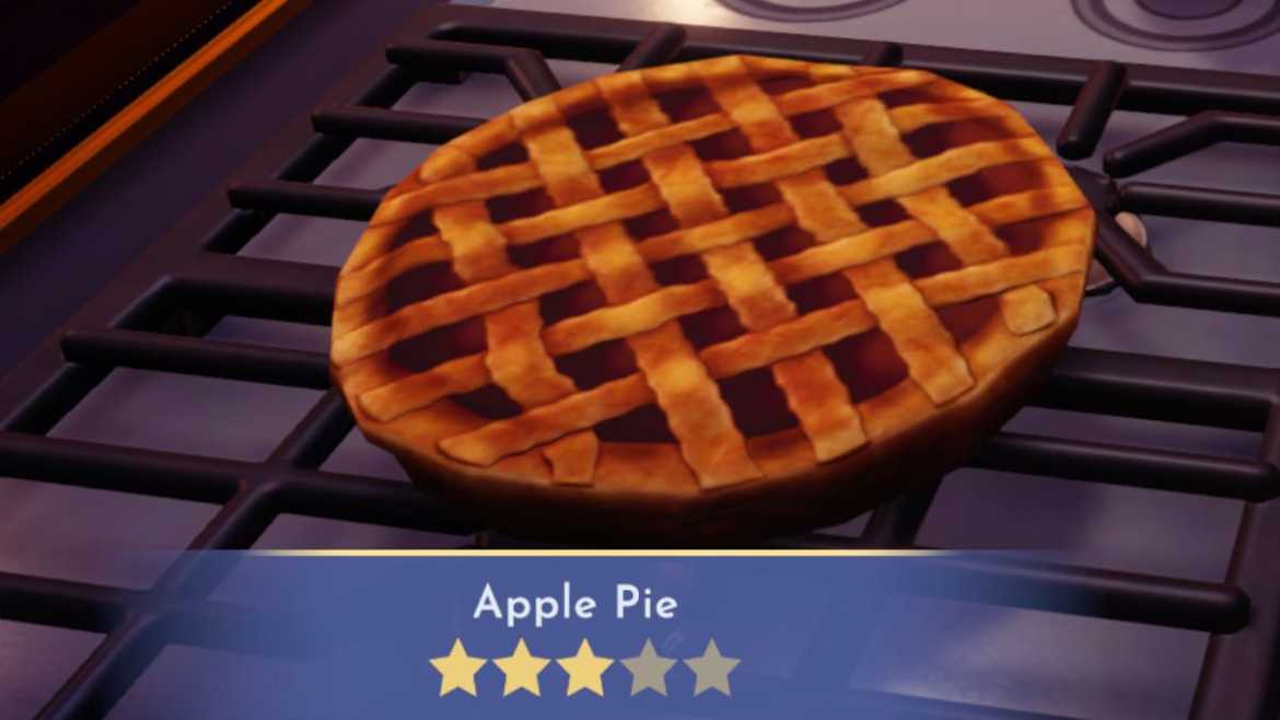 Disney Dreamlight Valley Apple Pie Recipe