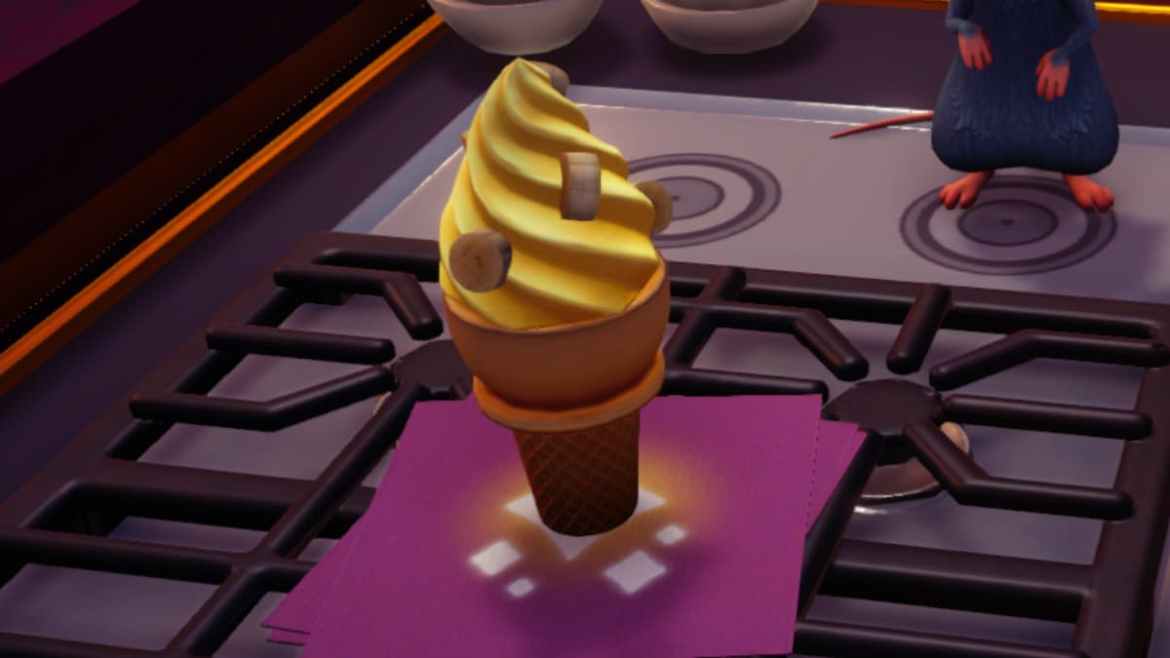 Disney Dreamlight Valley Banana Ice Cream Recipe