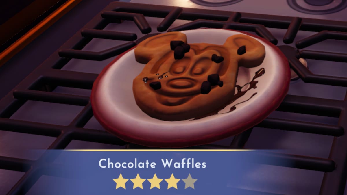 Disney Dreamlight Valley Chocolate Waffles