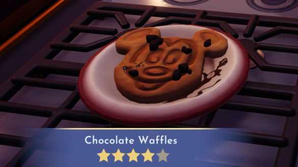 Disney Dreamlight Valley Chocolate Waffles