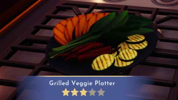 Disney Dreamlight Valley Grilled Veggie Platter
