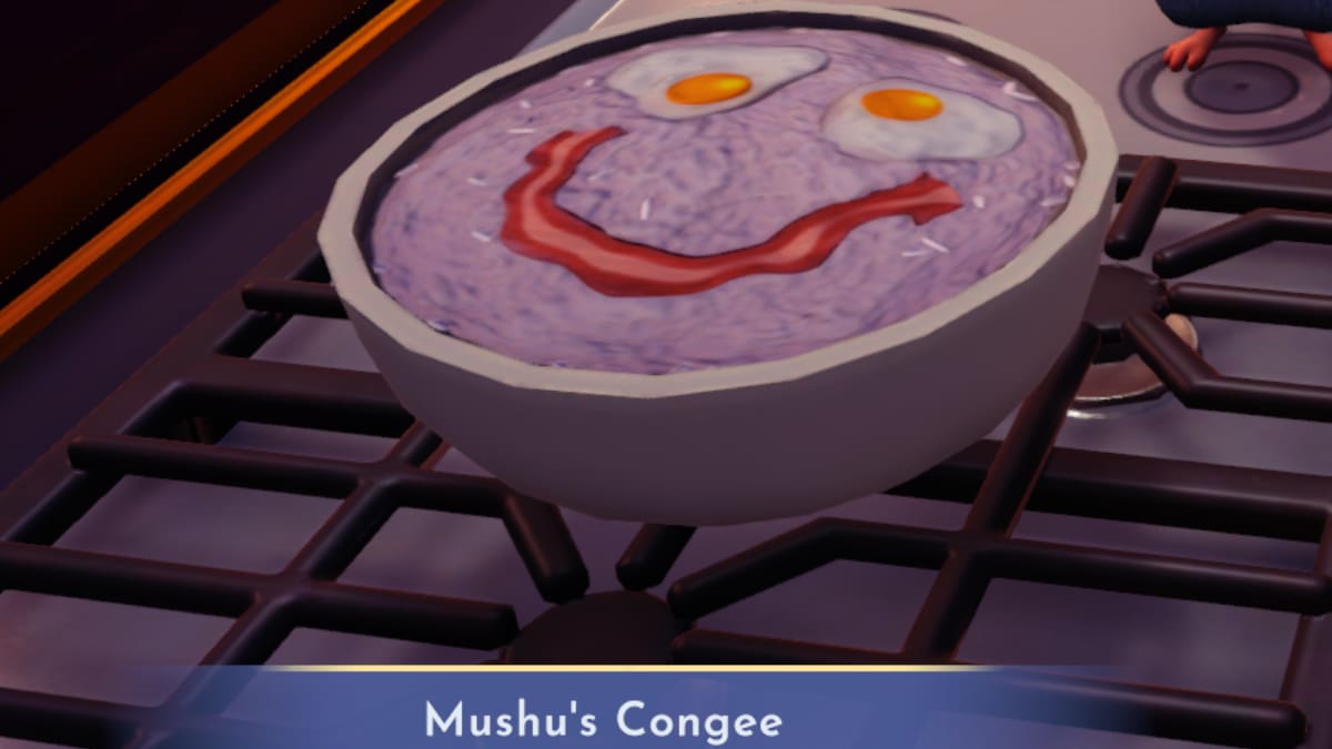 Disney Dreamlight Valley Mushu's Congee Recipe