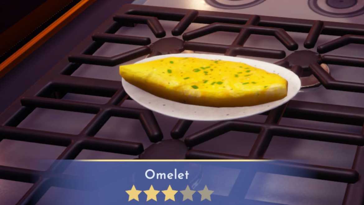 Disney Dreamlight Valley Omelet Recipe