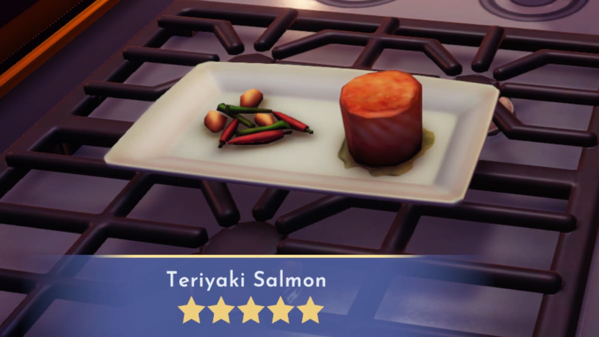 How to Make Teriyaki Salmon in Disney Dreamlight Valley Prima Games