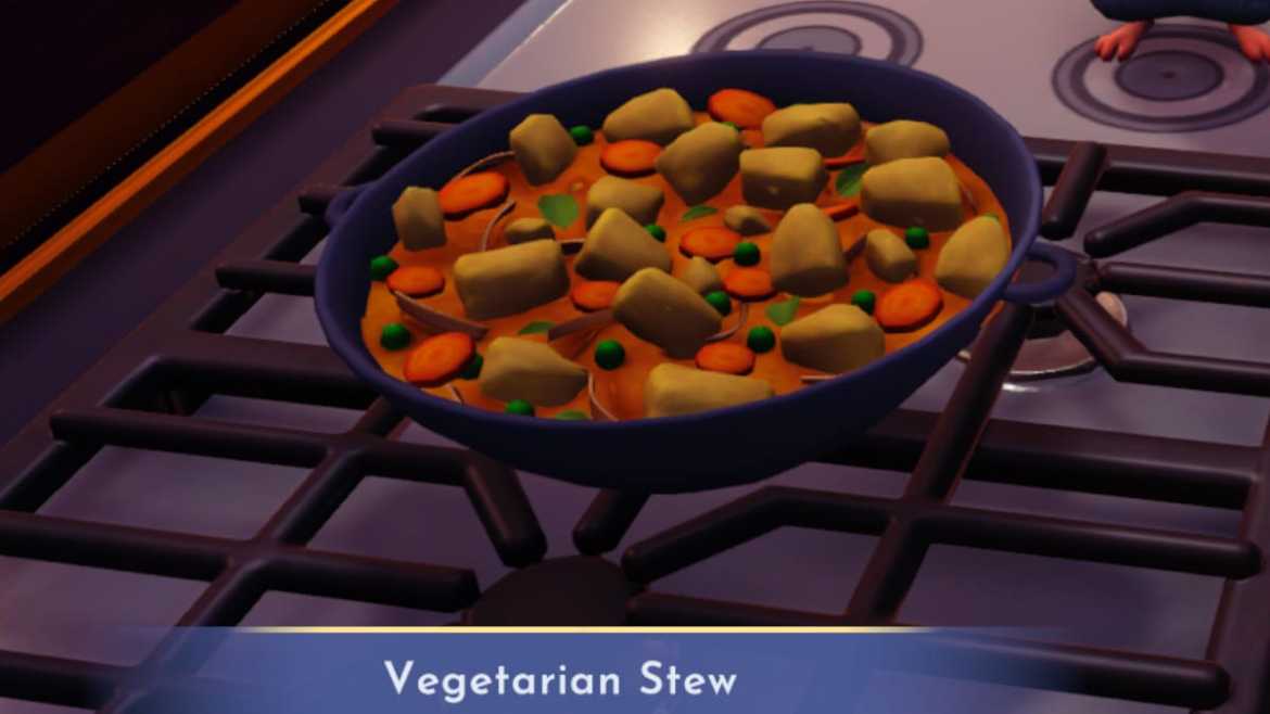 Disney Dreamlight Valley Vegetarian Stew Recipe