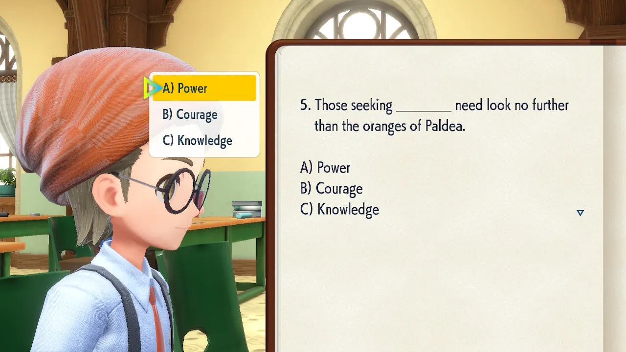 Pokemon Scarlet and Violet All History Midterm Answers Prima Games