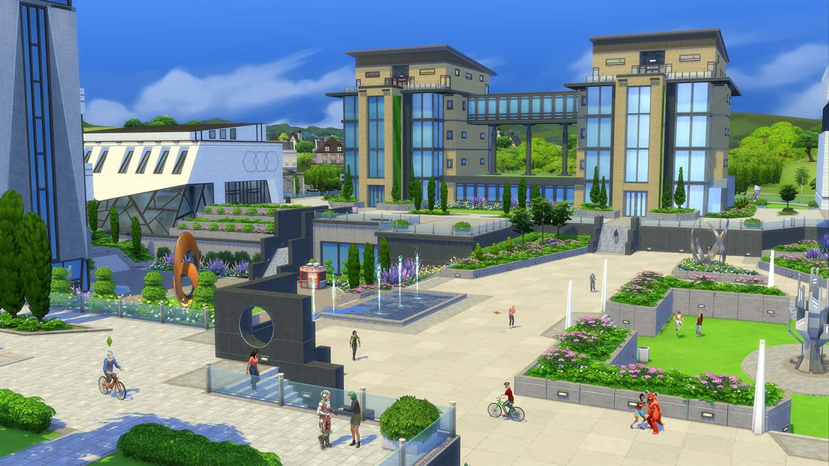 how to give a presentation sims 4 university