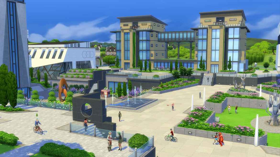 how to give presentation sims 4 university