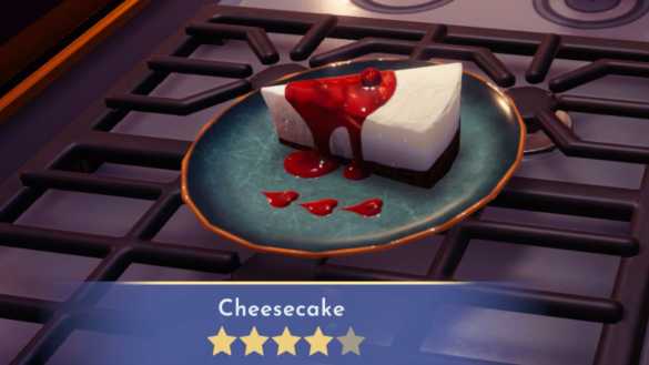 Cheesecake in Disney Dreamlight Valley