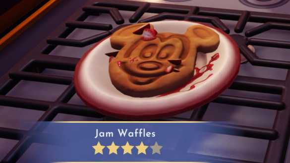 Jam Waffles in Disney Dreamlight Valley