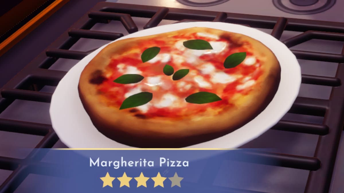 Margherita Pizza in Disney Dreamlight Valley