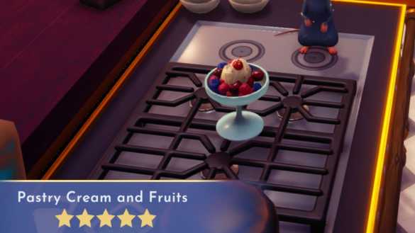Pastry Cream and Fruits in Disney Dreamlight Valley