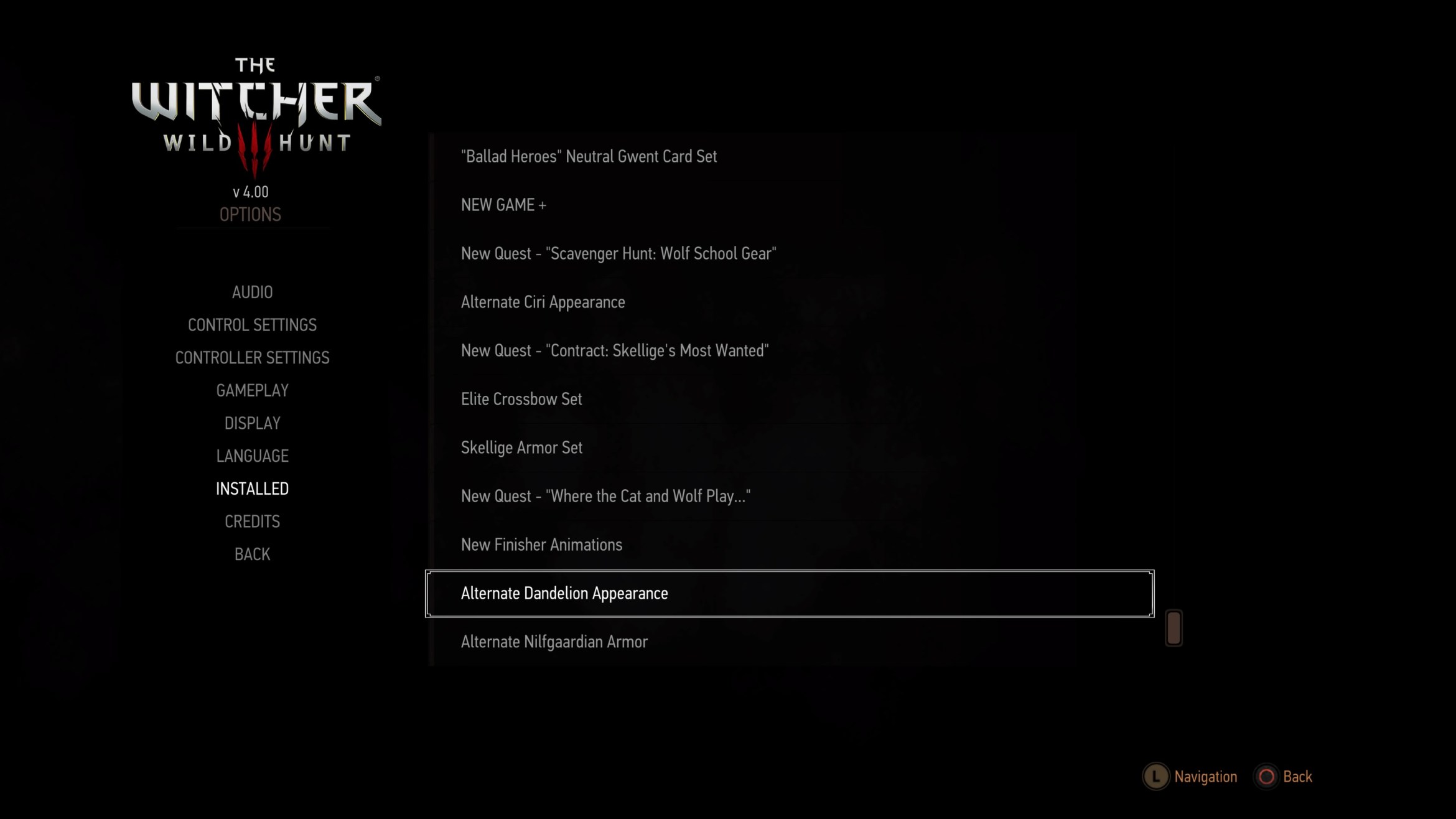 How to Get the Netflix Alternative Dandelion Appearance in Witcher 3