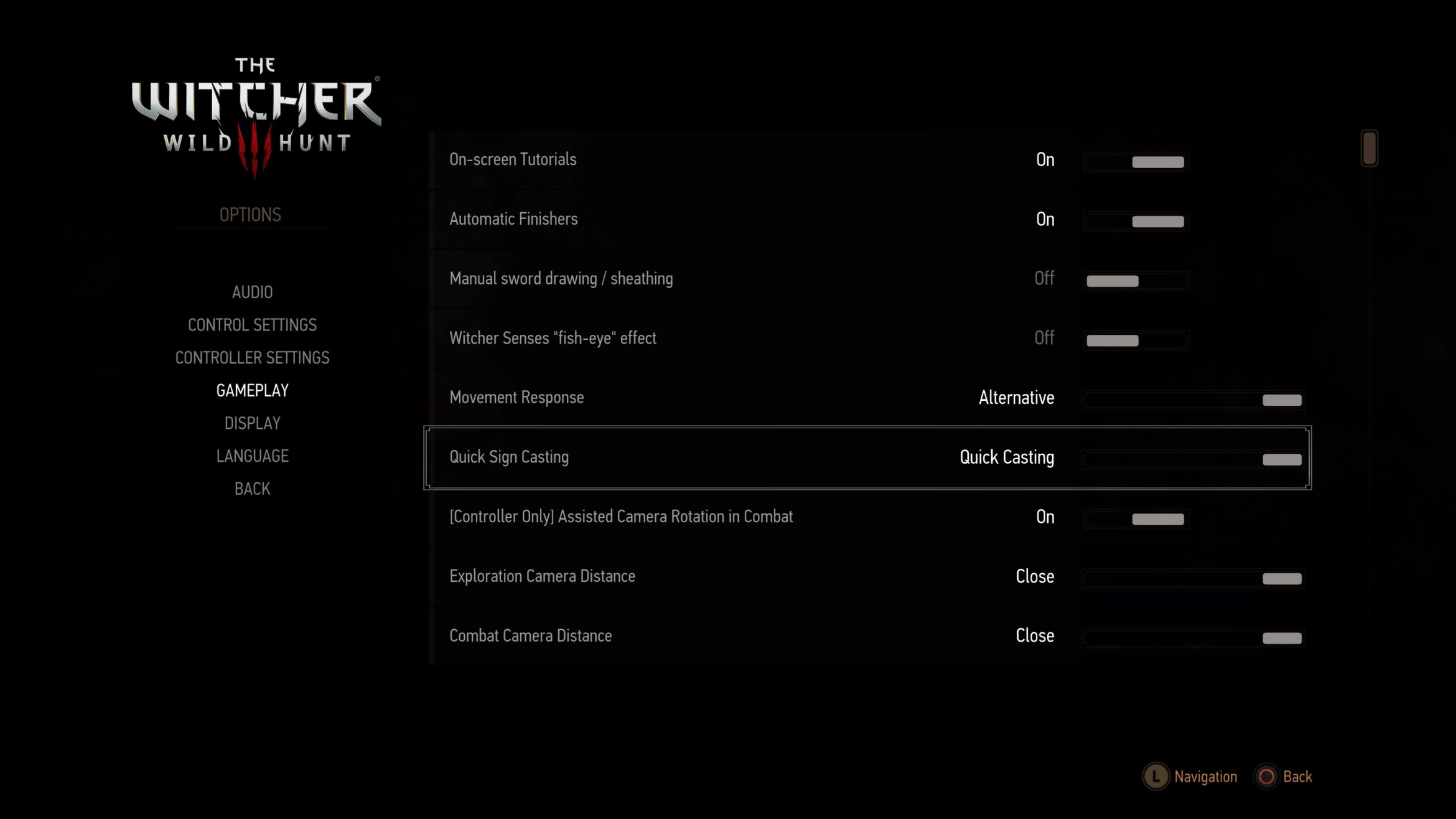 How to Activate Quick Casting in The Witcher 3 NextGen Upgrade Prima