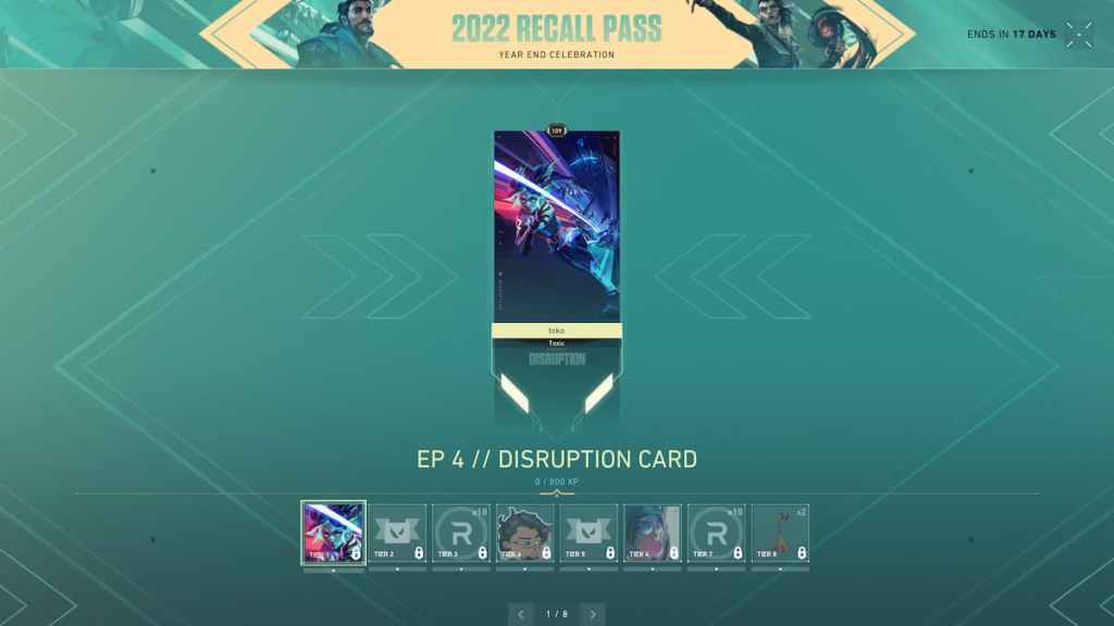 Valorant 2022 RECALL Event Pass Release Date, Rewards, and More