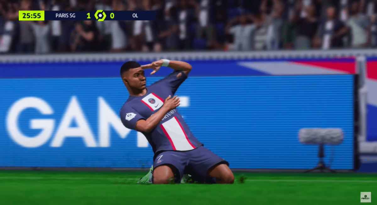 Kylian Mbappé of PSG | EA Sports | FIFA 23