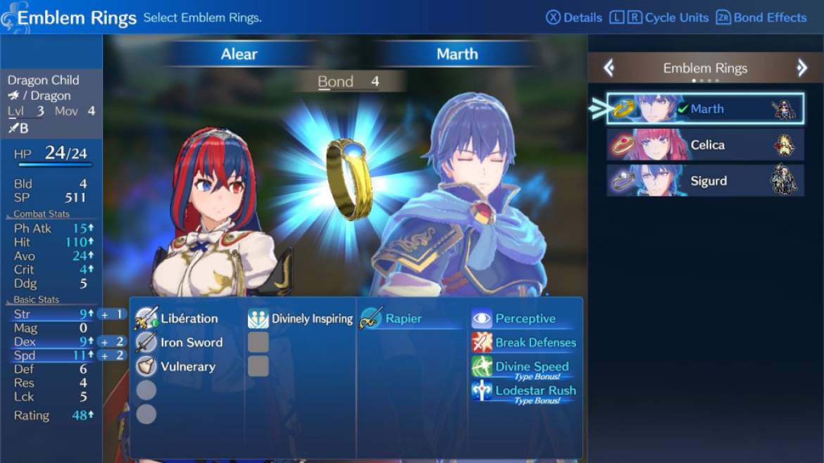 How to Swap Emblems in Fire Emblem Engage