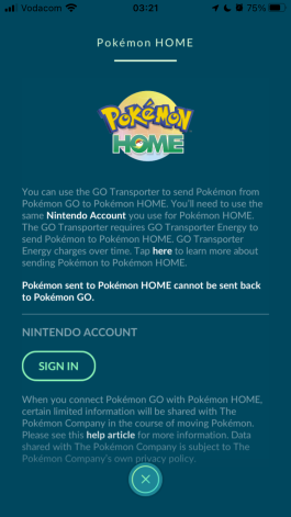 Pokemon GO | Sign-in to Account