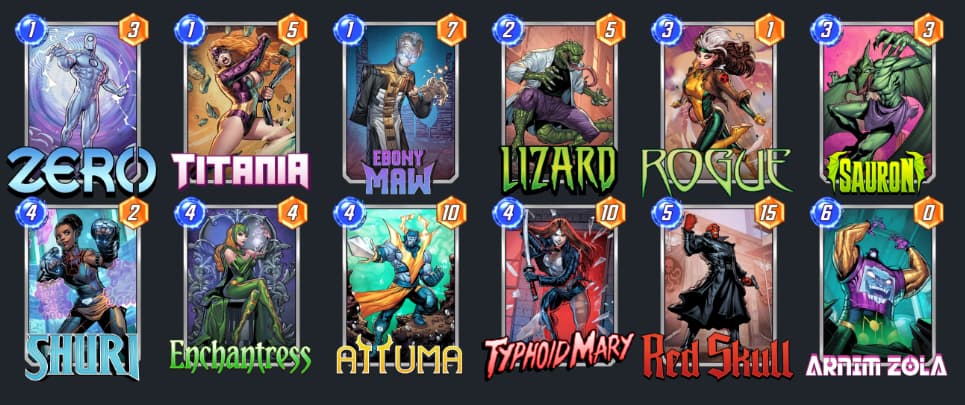 What Does Sauron Do in Marvel Snap? Card Showcase and Deck Ideas With ...