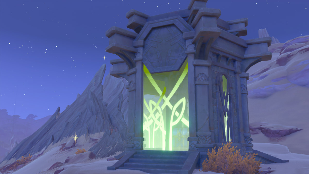 Genshin Impact All Shrines of Depth in the Desert of Hadramaveth