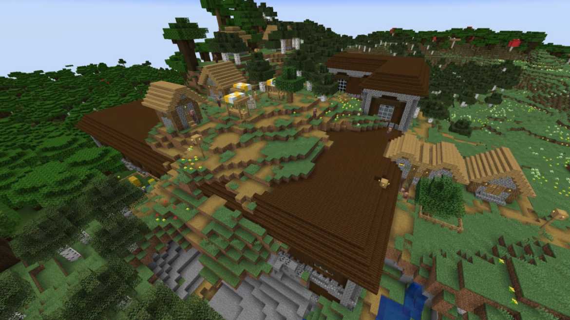 The Overgrown Mansion Minecraft Seed