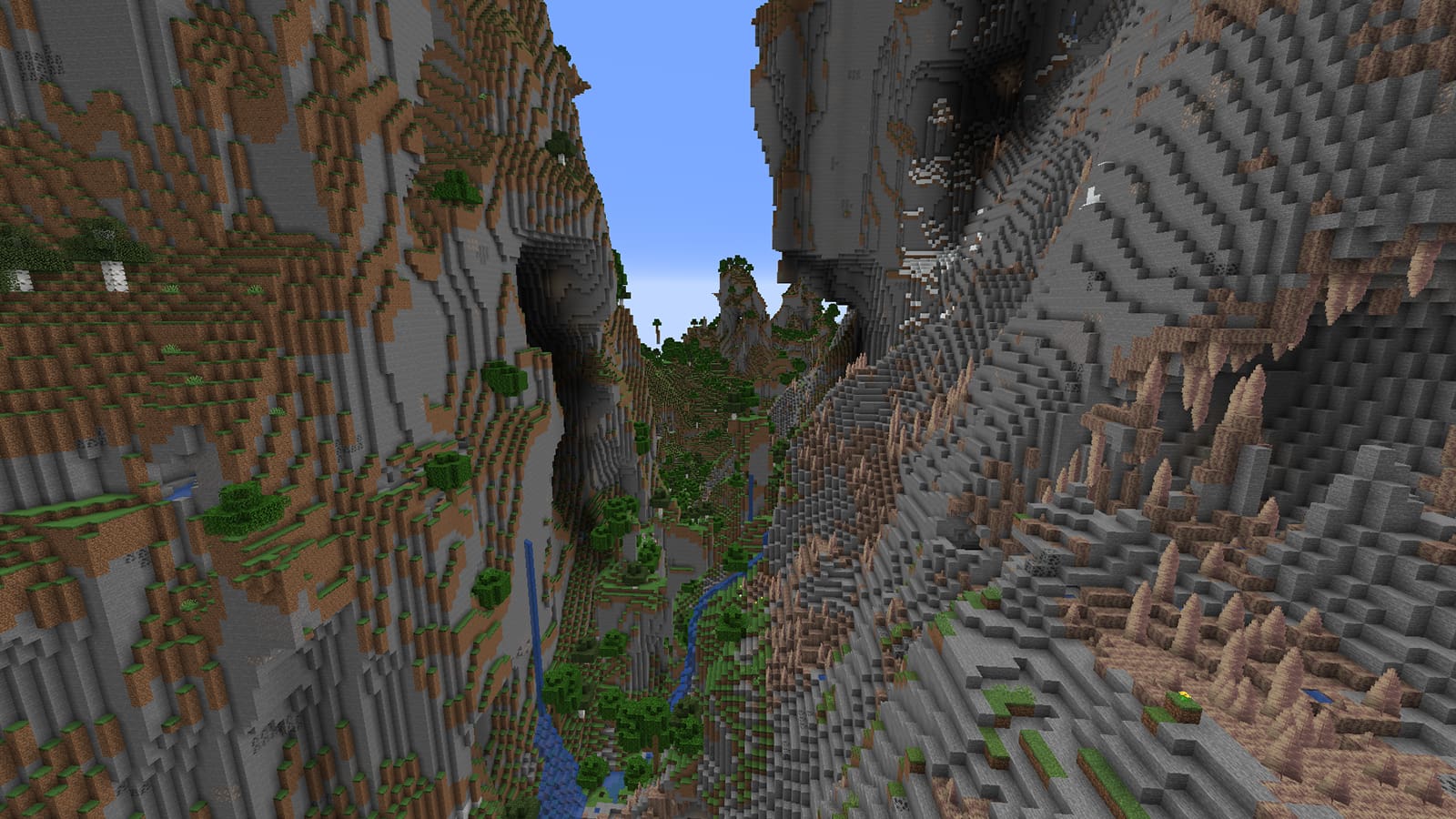 Коварная долина долины Minecraft