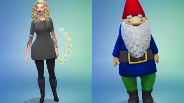 Work Outfit CAS Menu in The Sims 4