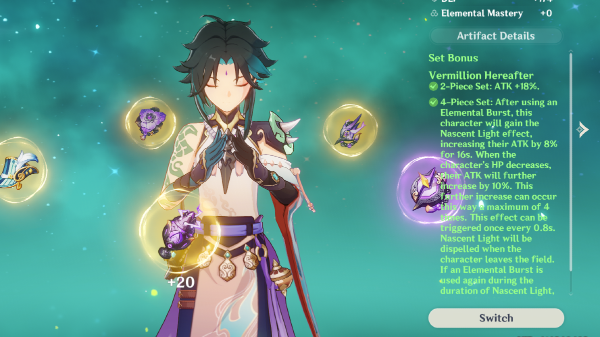 Best Build for Xiao in Genshin Impact Weapons, Artifacts & Talent