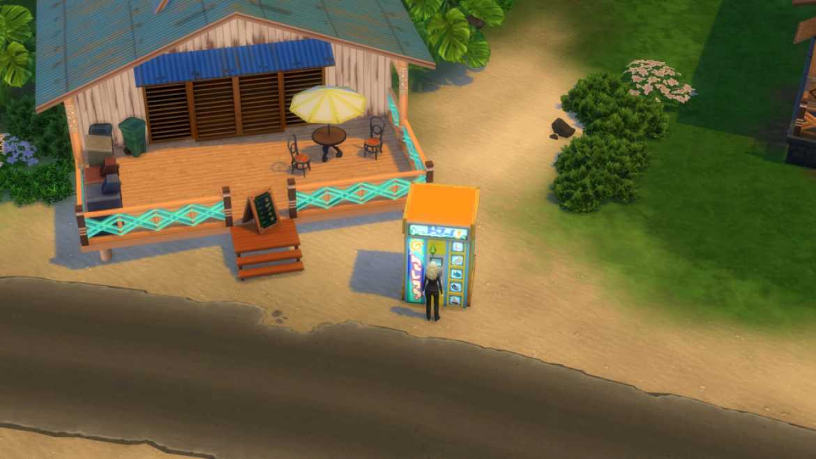 Coconut Store in The Sims 4 Island Living