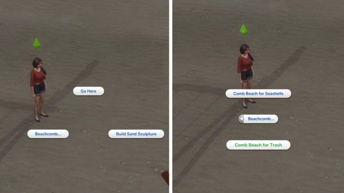 How to Beachcomb in The Sims 4 Island Living