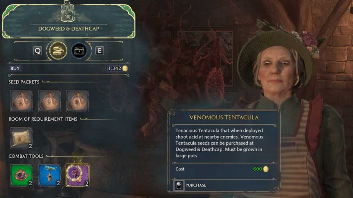 How to Get Venomous Tentacula in Hogwarts Legacy