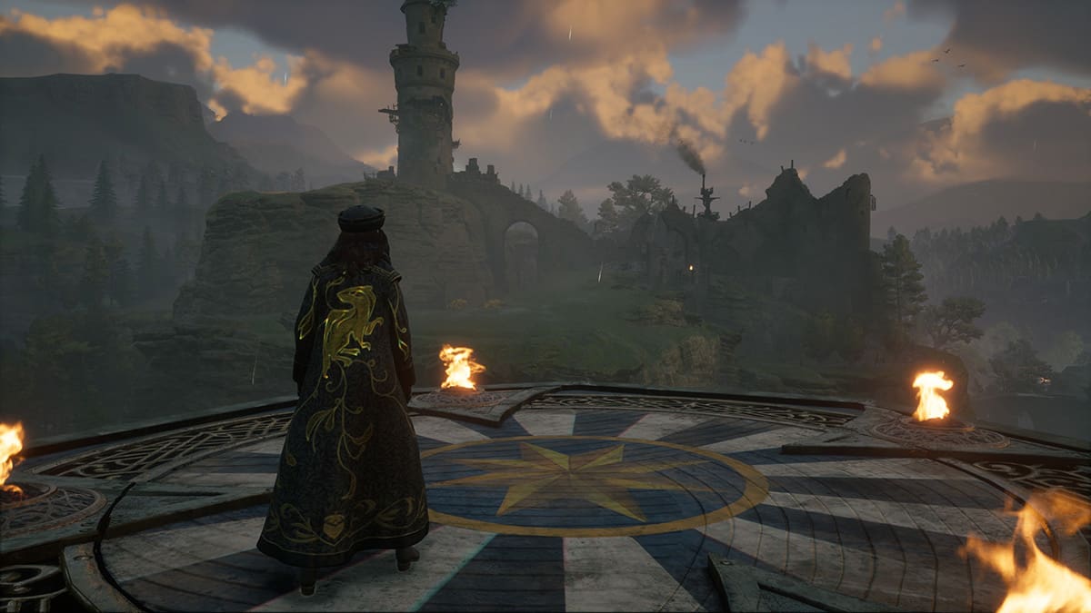 Landing Platforms in Hogwarts Legacy