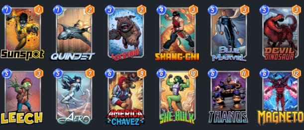Marvel Snap Metagame Tier List, April 4th, 2023: Thanos Lockjaw
