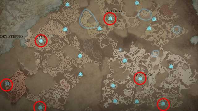 Diablo 4 Curiosity Vendor Locations North