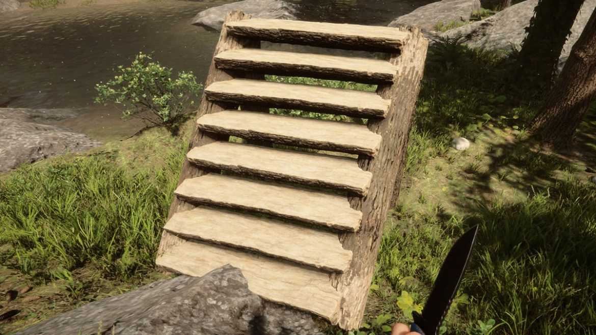 How to Build Stairs in Sons of the Forest