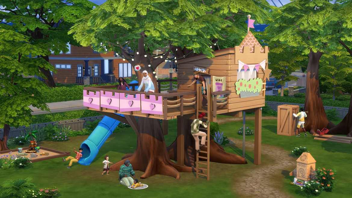 How to Build a Treehouse in The Sims 4 Growing Together