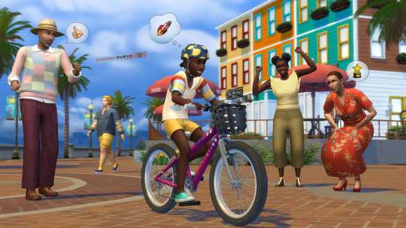 How to Learn to Ride a Bike in The Sims 4 Growing Together