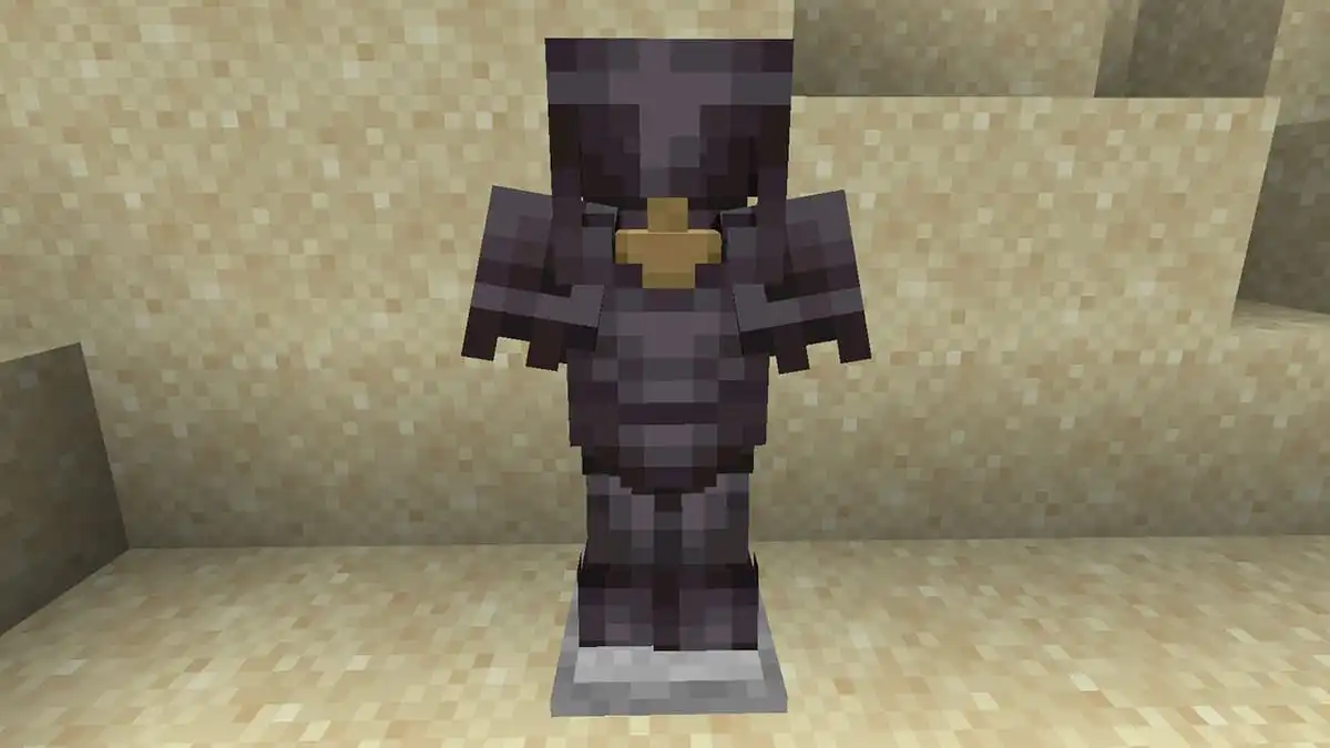 How to Make Netherite Armor in Minecraft