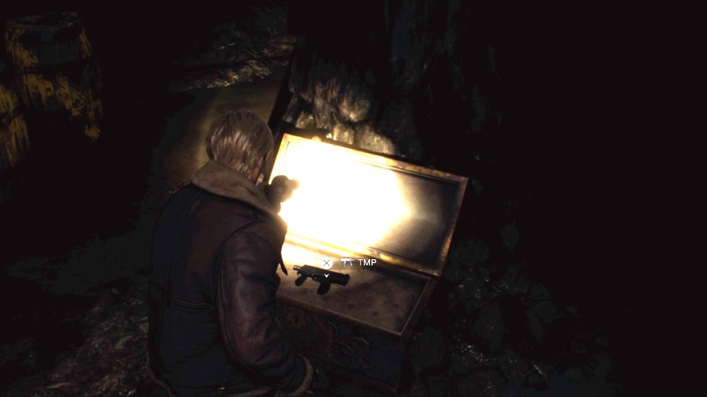 How to Get the TMP SMG in the Resident Evil 4 Chainsaw Demo Prima Games